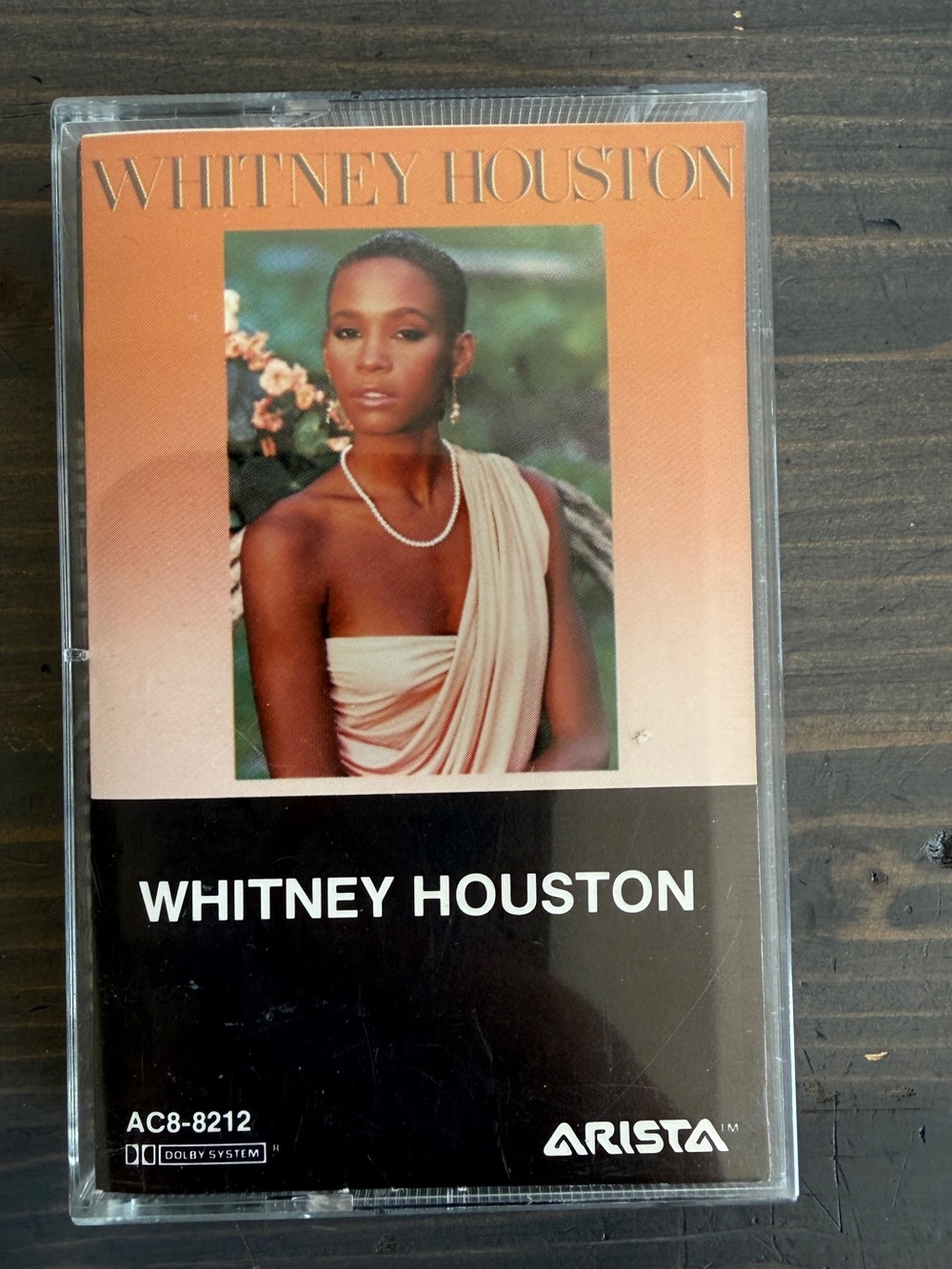 Whitney Houston _ The Whitney Houston album cassette tape